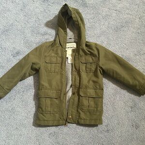 Carters Kids Light Jacket Army Green Size 6